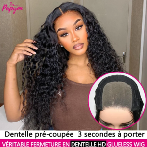 28 30 32 inch Glueless wig perruque cheveux humain brésiliens solde perruque bouclées cheveux humain perruque cheveux humain sans colle perruque sans colle ni gel livraison 3 jours france perruque bouclées